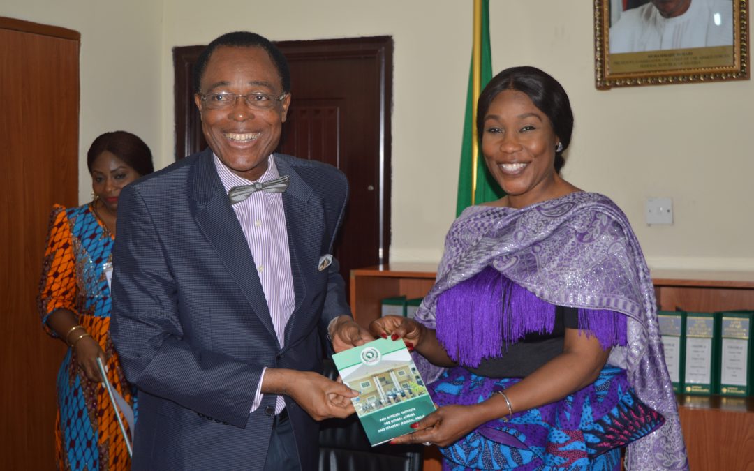 Courtesy call on the DG NAPTIP by the President of PAIGAS