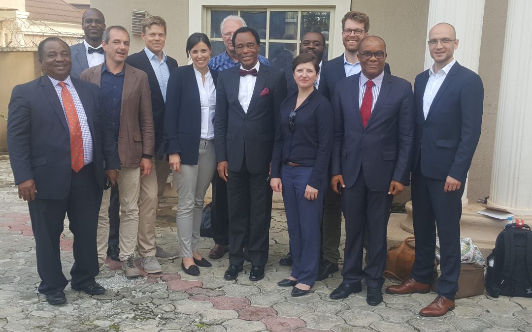 Courtesy call  by the Migration Strategy group of the German Marshall fund of the United States to the President of PAIGAS