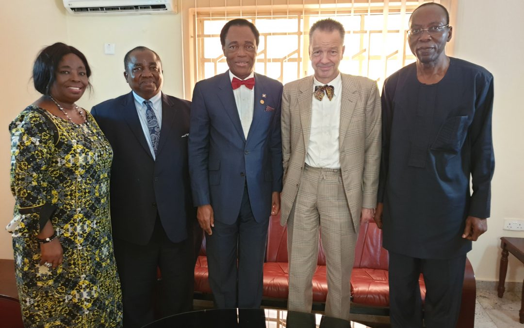 Visit of Amb. Bernhard Schlagheck of the Federal Republic of Germany to PAIGAS Headquarters on wednesday 17th July 2019.